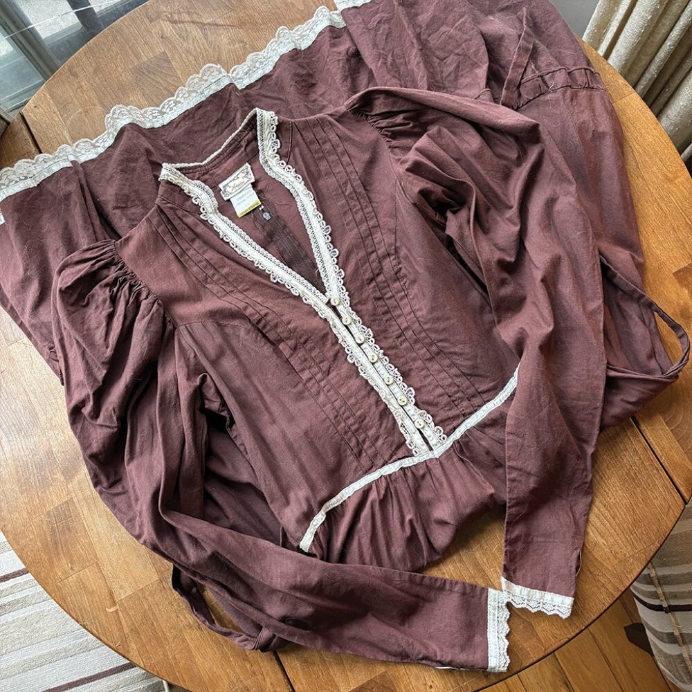 Gunne Sax Clay Brown SIZE 11